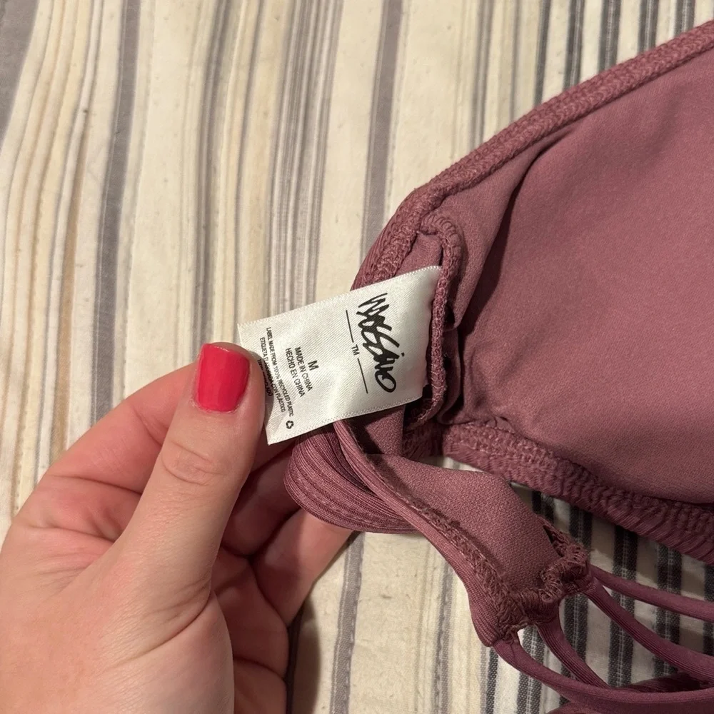Mossimo Supply Co. Dusty Rose Bikini Bottom